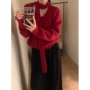 秋冬宽松打底新款针织衫