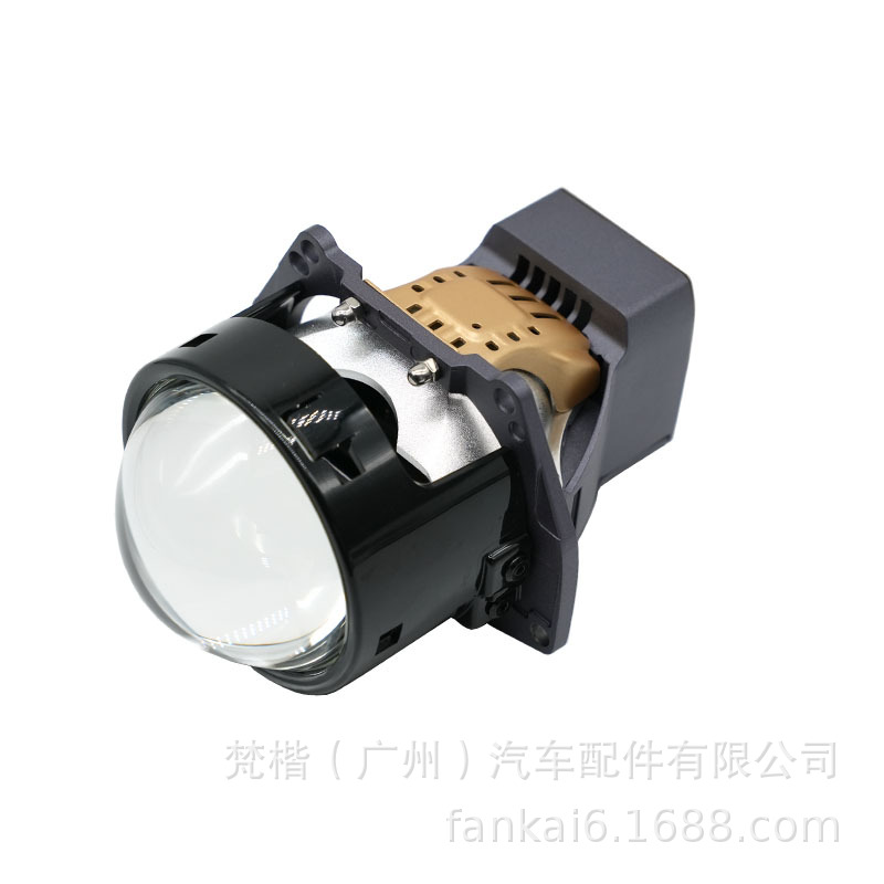 Faros LED de automóviles 3 pulgadas prisma TIR LED lente de doble luz super brillante de alta potencia lente universal