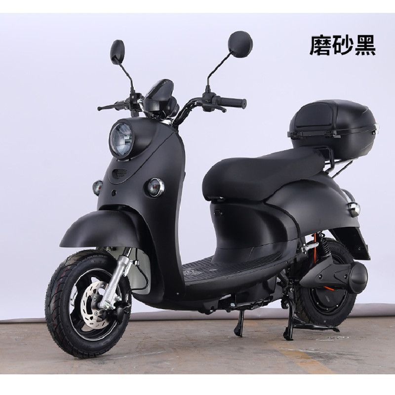 Matte black-with trunk-car purchase gift-60v 5 batteries-22ah standard battery regular version