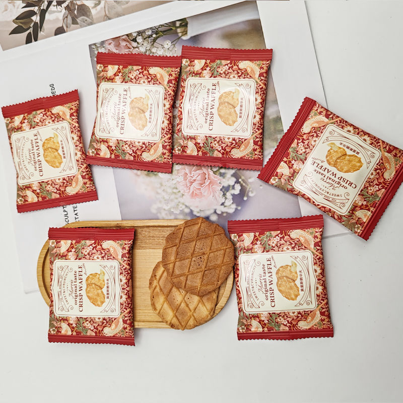 VIKOI Morris Crisp Waffles Wedding Cake Supermarket Snacks Bulk Casual Snacks Explosive Dim Sum