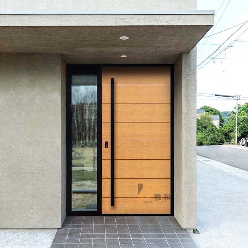 Cast aluminum villa door double door entrance door glass door entrance door opposite son and mother rural self-built house door Cast aluminum villa door double door entrance door glass door entrance door opposite son and mother rural self-built house door