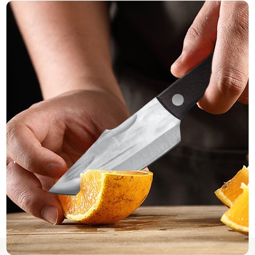 Mongolian knife, bone cutting knife, small kitchen knife, home user, outdoor meat splitting knife, sharp, camping, portable