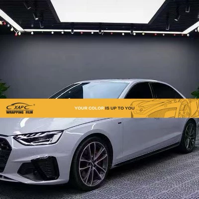 Automotive Film, Pet Car Color Changing Film - white-pet-super-bright-gray-152x18-m