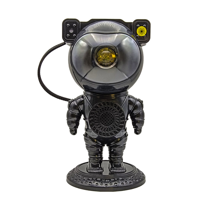 Astronauta transfronterizo luz de cielo estrellado audio Bluetooth luz láser colorida dormitorio noche de sueño luz de cielo estrellado luz de ambiente para el hogar