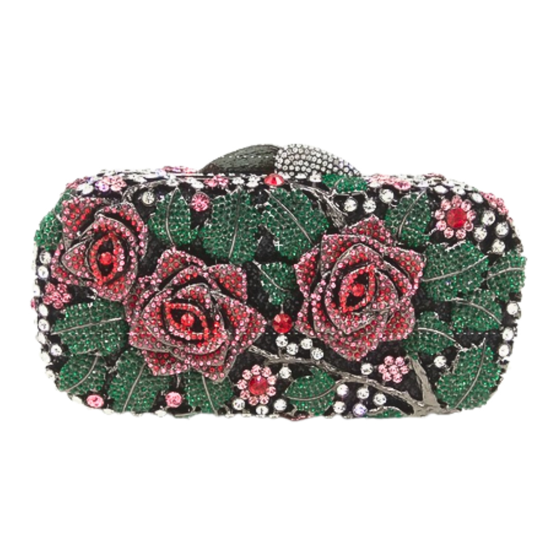 Evening cross-border hueco diamantes bolsa de cena rosa diamantes bolsas de mano bolsa de mujer fiesta bolsa de cena