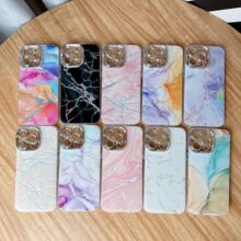 适用渐变iPhone16promax镜头膜苹果15plus夏天高级感14保护套网红