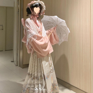 Tahan Element Chinese and Western Eclectic Suit Fresh Dress Spring Full Set Loose Adult