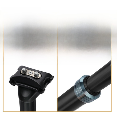 ZOOM Xinlong Bicycle Shock Seat Tube Modification for Mountain Bike Electric Sidecar Comfort Shock Seat Rod Soft and Hard Adjustable