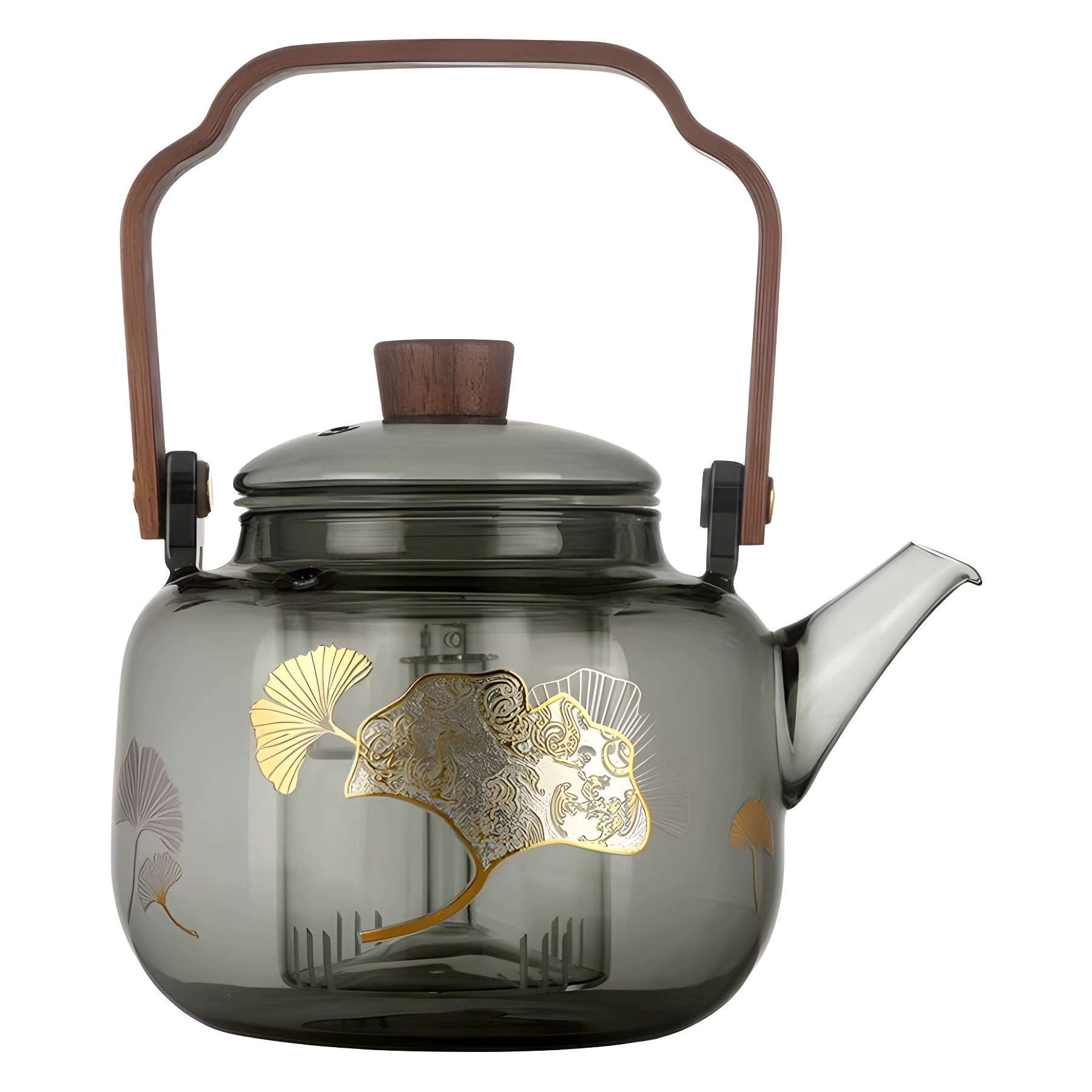 Flavored tea, glass tea set, retro teapot, full set