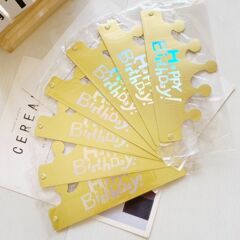 メーカー直販! 誕生日帽子皇冠帽子ケーキ帽子使い捨て独立包装誕生日帽子折り畳み厚