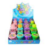 小馋熊搞怪马桶糖造型水果味棒棒糖跳跳糖儿童高颜值糖果超市批发