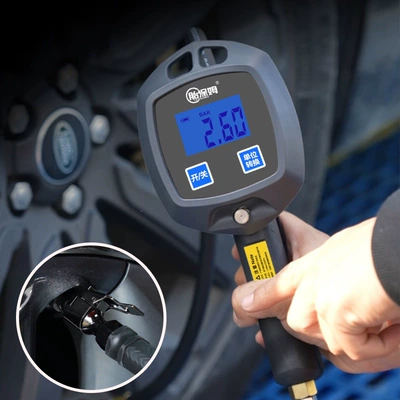 Air pressure gauge/tire pressure gauge: inflating pump gauge, tire pressure