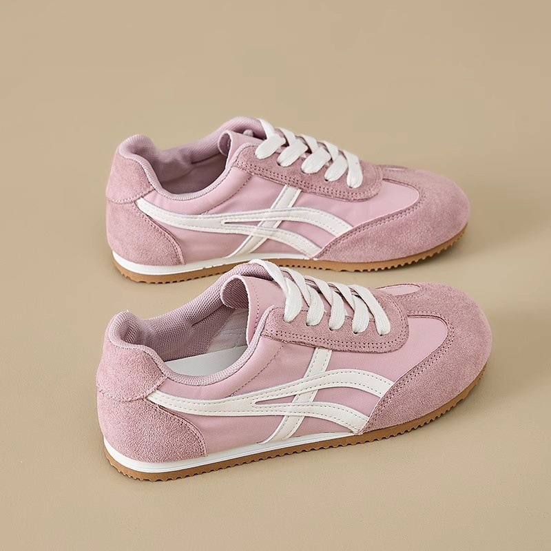 Zapatos de entrenamiento de mujer, primavera y otoño nuevos zapatos de suela suave Agam, altura interior transpirable, tacones de muffin de suela gruesa para mujeres.