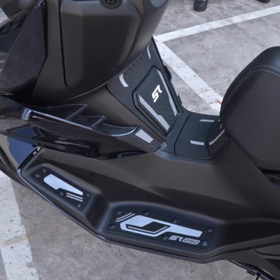 Fuel Tank Sticker, Body Protection — Motorcycle pedals