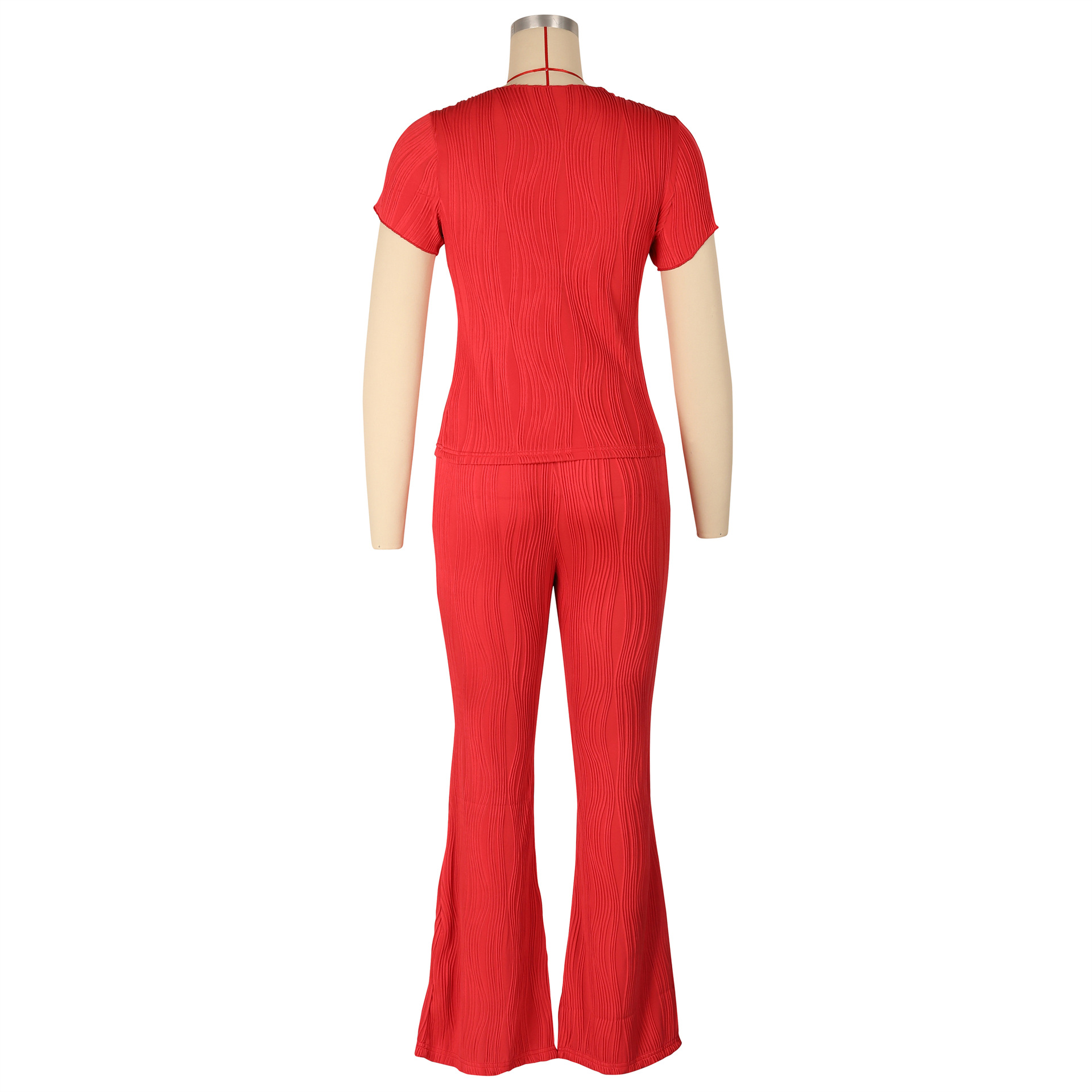 473g Weight Long Sleeve Sleeve Length Spandex, Polyester Fabric Type Pant Co-ord Set Sets Type 2 Pieces Set Quantity Holiday, Daily Occasion Round Neck Neckline Slim Fit Type Solid Color Pattern Summer, Spring Season Women's Gender Elegant, Streetwear Style Holiday Daily Women's Elegant Streetwear Solid Color Spandex Polyester Pant Co-ord Set Pants Sets 49