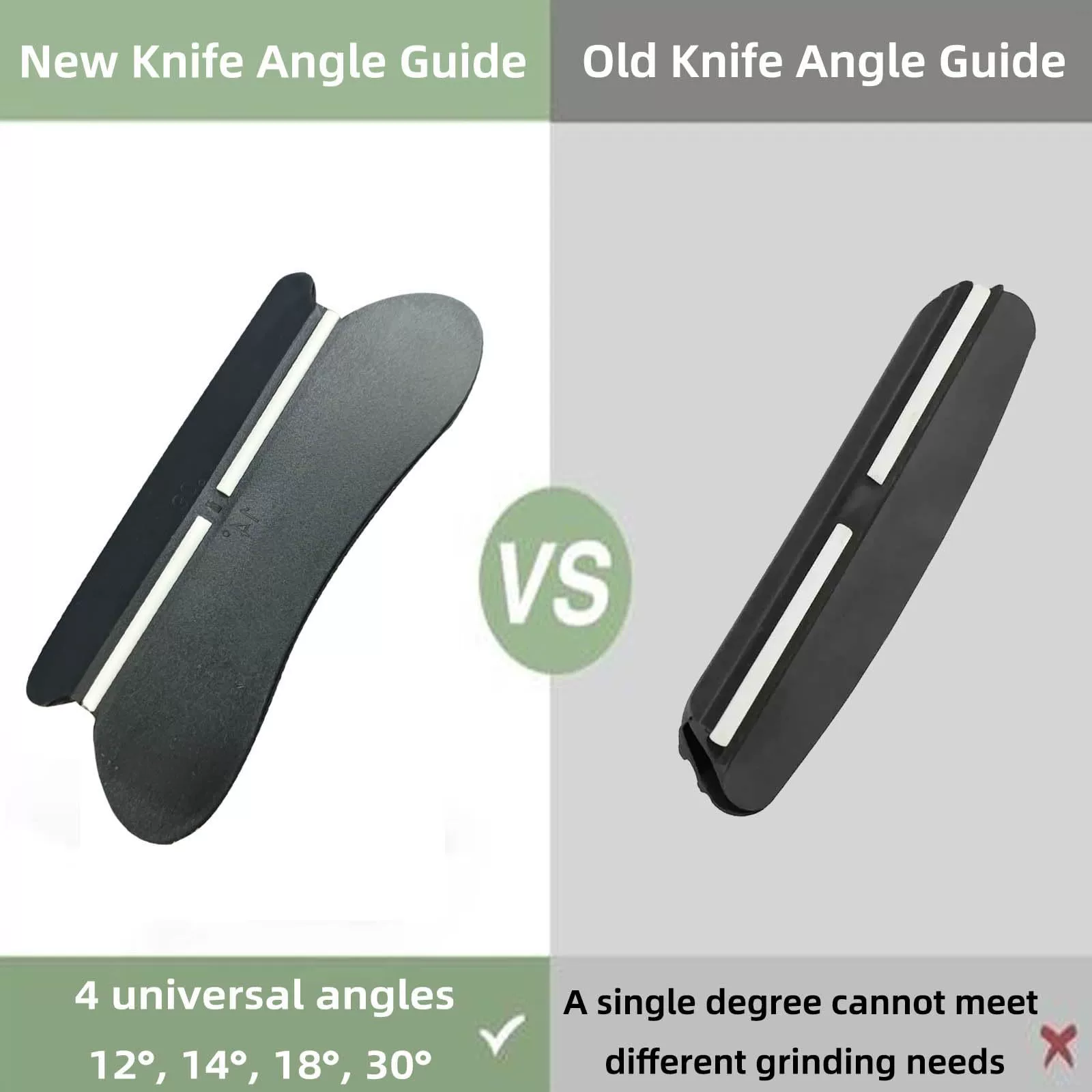 Knife holder household oilstone whetstone angle guide kitchen knife back angle knife holder abs resin ceramic