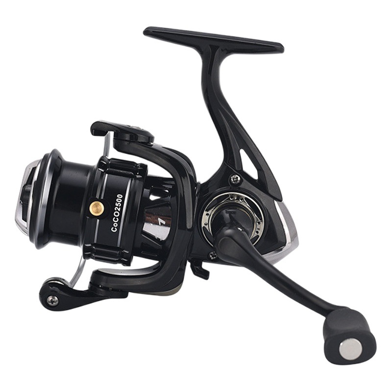 Comailong edición competitiva miniatura rueca serie 2500 todo metal Bevel alambre superficial Copa Luya rueca giratoria