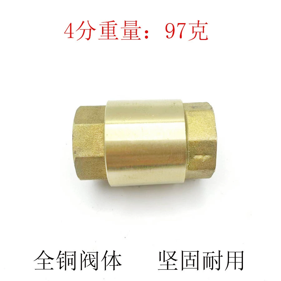 Поставка пружины латунный вертикальный обратный клапан 2025 Продетый нитку обратный клапан 4 пункта 6 отдельный обратный клапан