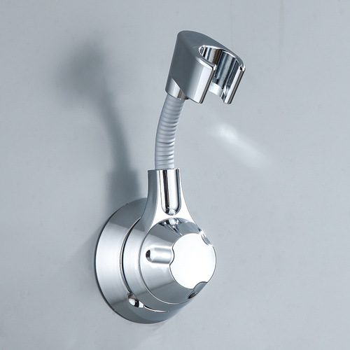 Multifunctional Swivel Shower Head Mount Bracket, Factory Wholesale Bathroom Scratch-Free Adhesive Shower Head Base