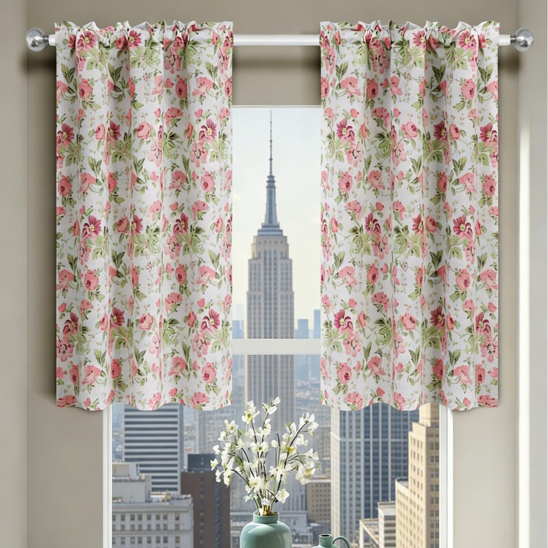 Temu In-Stock Curtains for Dropshipping, Cross-Border Printed Rod-Pressed Short Curtains, Blackout Curtains, Kitchen Sunshade Partition Curtains Temu In-Stock Curtains for Dropshipping, Cross-Border Printed Rod-Pressed Short Curtains, Blackout Curtains, Kitchen Sunshade Partition Curtains