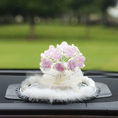 Car Perfume Aromatherapy Car Decoration Perfume Car - rose-purple-pearl-mink-mat-free-perfume