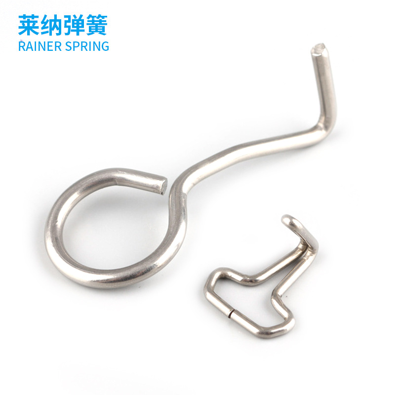 厨房挂钩弹簧 浴室挂钩 304不锈钢挂钩 粘墙壁挂钩弹簧