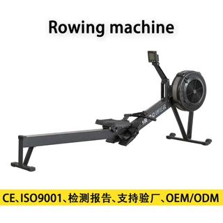 定制跨境商用划船器 Air Rower商用健身器材水阻磁阻划船器工厂