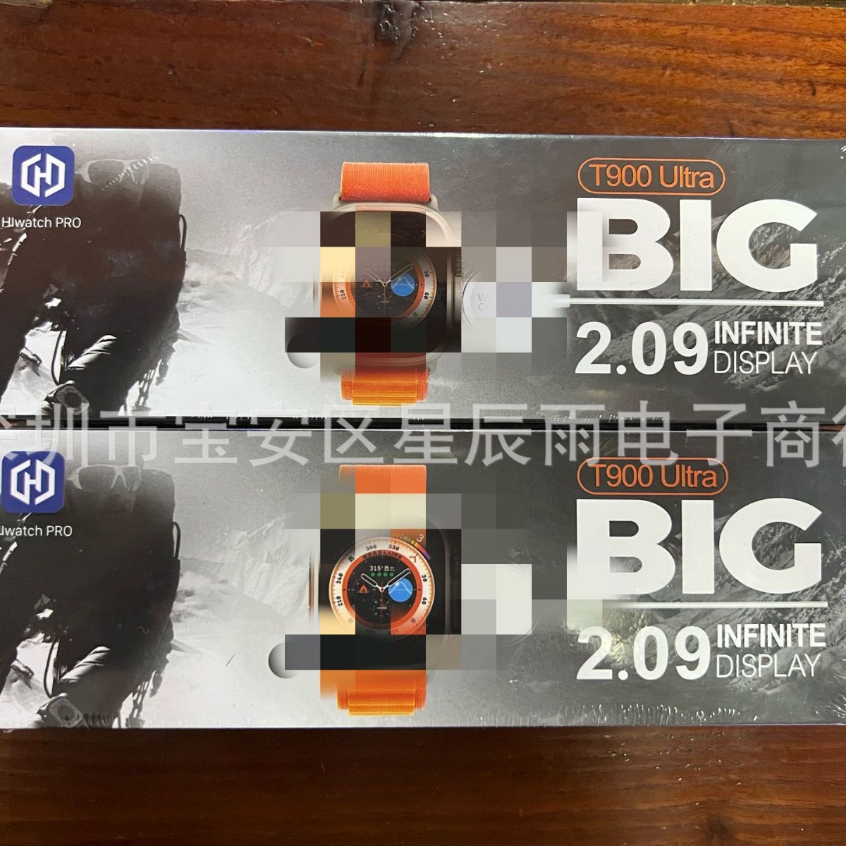 New T900 WATCH ULTRA smart WATCH sports wireless charging three buttons Bluetooth call