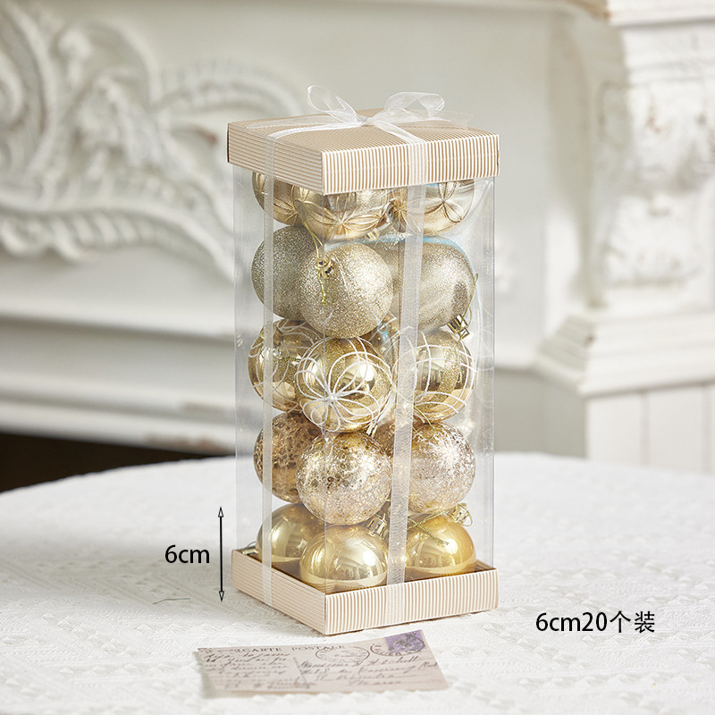 Caja de cinta dorada de 6cm 20 piezas