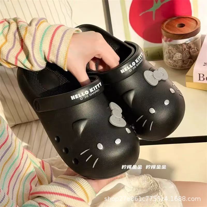 Black kt cat [crocs] / 36-37