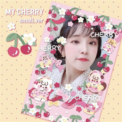 Korean Ins Cute Cartoon BOBO Collection Guka Stickers Laser Account Decoration Small Roll Stickers Complete Set