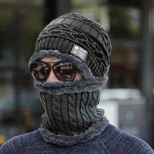 Q 76662 Warm Knit Beanie Hat �ӽqᘿ�ë��ñ �羳�W��