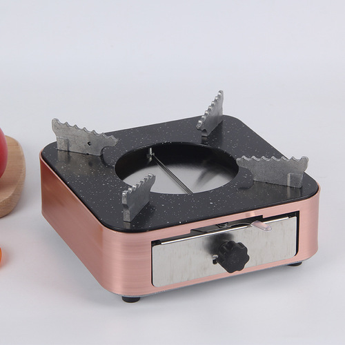 Drawer-style alcohol stove, aluminum anti-slip stove, thick alcohol stove, solid alcohol stove, household/commercial stove, hot pot stove