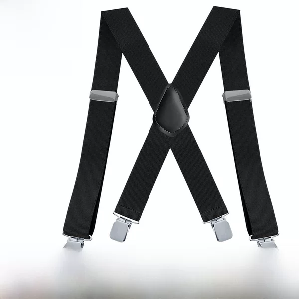 Manufacturers supply adult men's strap clip elastic elastic men's strap X-type men's trousers suspenders in stock