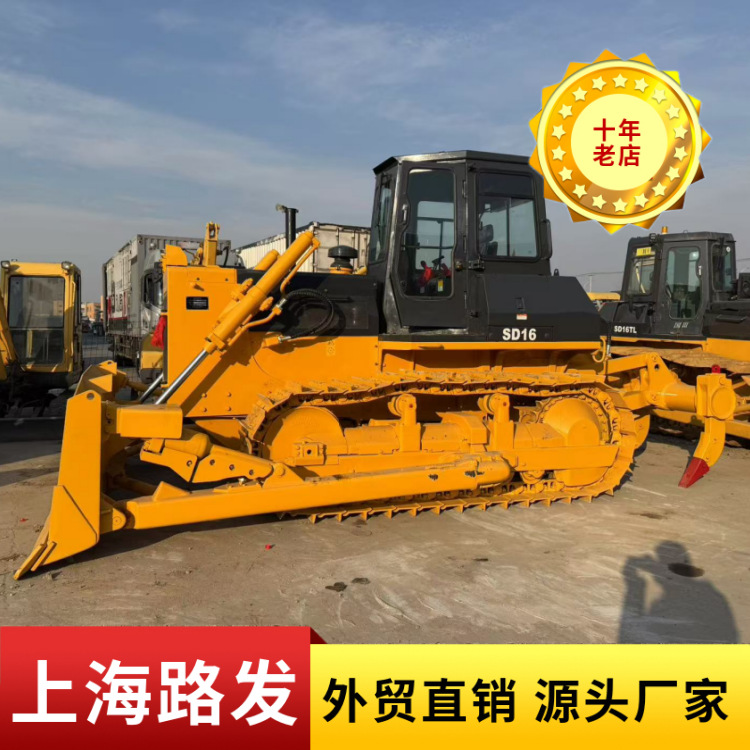 Shantou SHANTUI SD16 excavadora exportación de maquinaria de construcción de segunda mano bajo precio nuevo color