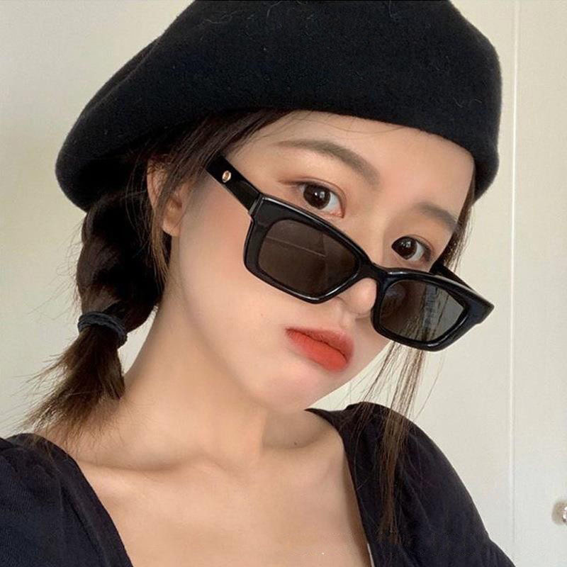 Jennieと同じメガネのサングラスの凹形の韓国版ネットの赤い欧米の復古の女性のすっぴんのファッションのメガネ|undefined