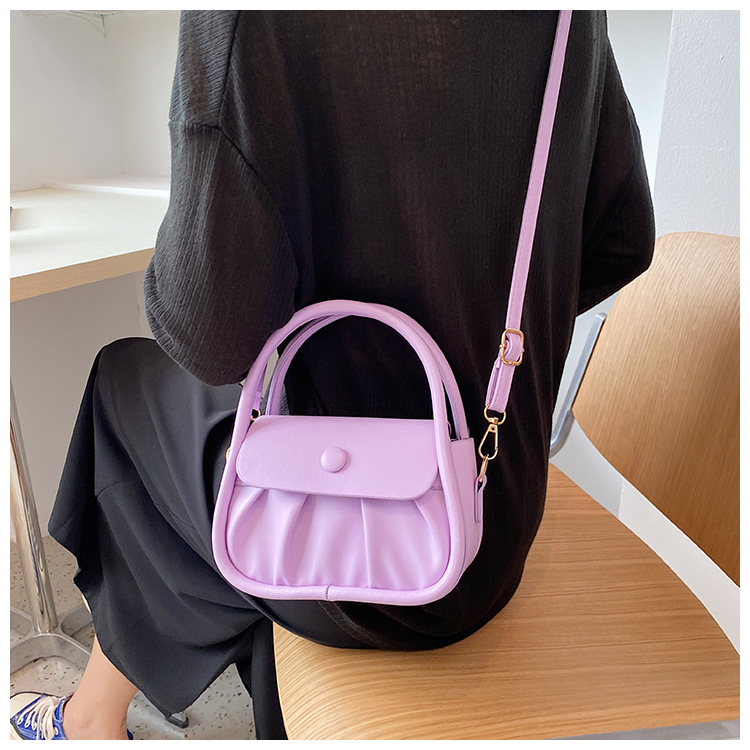 Wholesale Candy Color Square Messenger Bag Nihaojewelry display picture 15