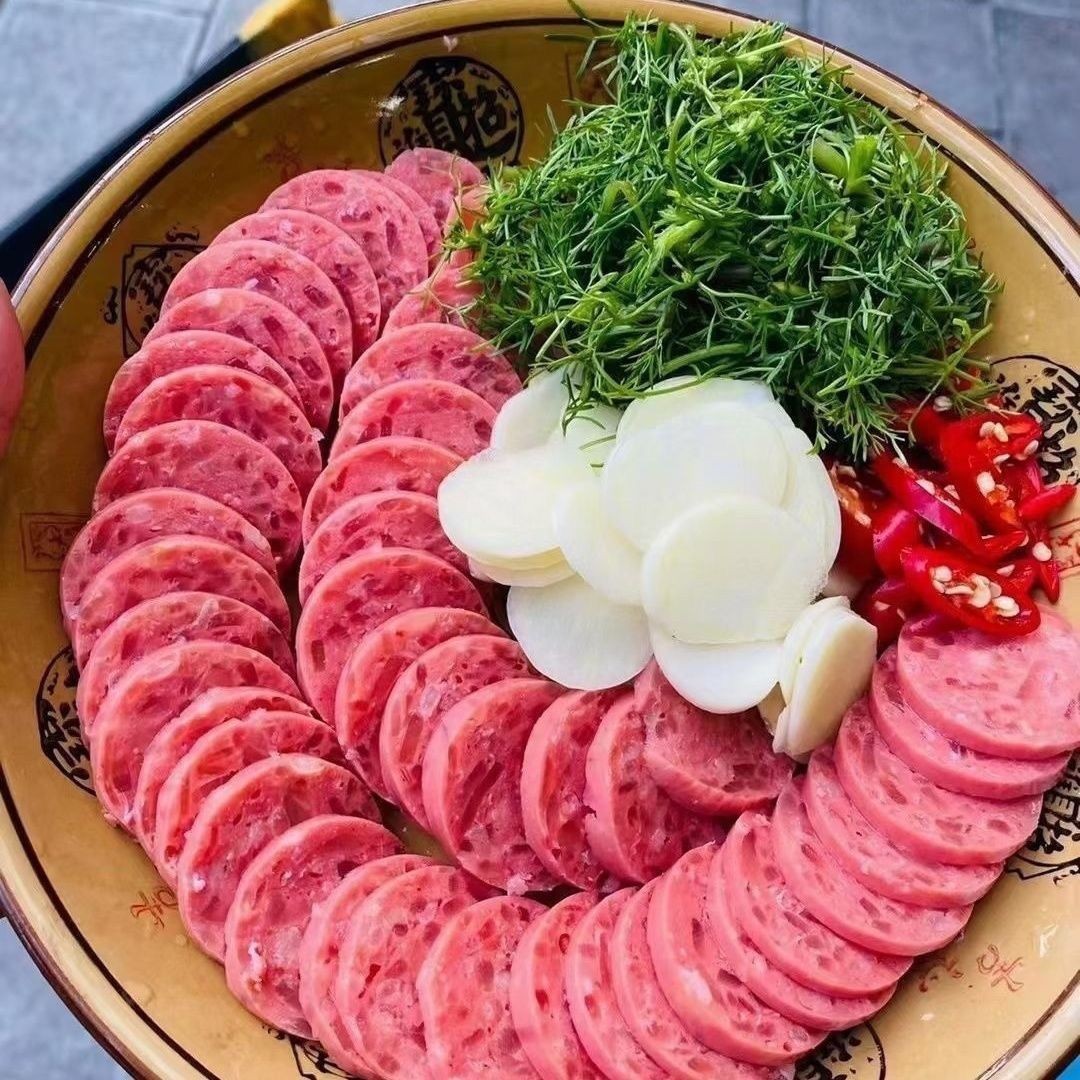 云南西双版纳特产泰国酸肉泰式酸肠傣族手工酸猪肉傣泰餐厅即食
