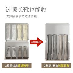 靴収納ケース靴棚収納ブーツ靴靴靴ブーツ透明ショートブーツ靴ケース卸売り
