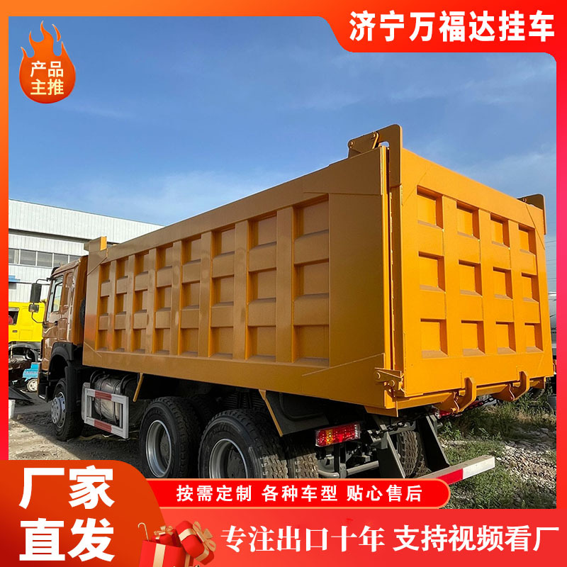 Cross-Border Supply of Xcmg Heavy Truck Hanfeng G7 Dump 8*4 Overseas Engineering Vehicle Muck Truck Truck Euro 5 Euro 6