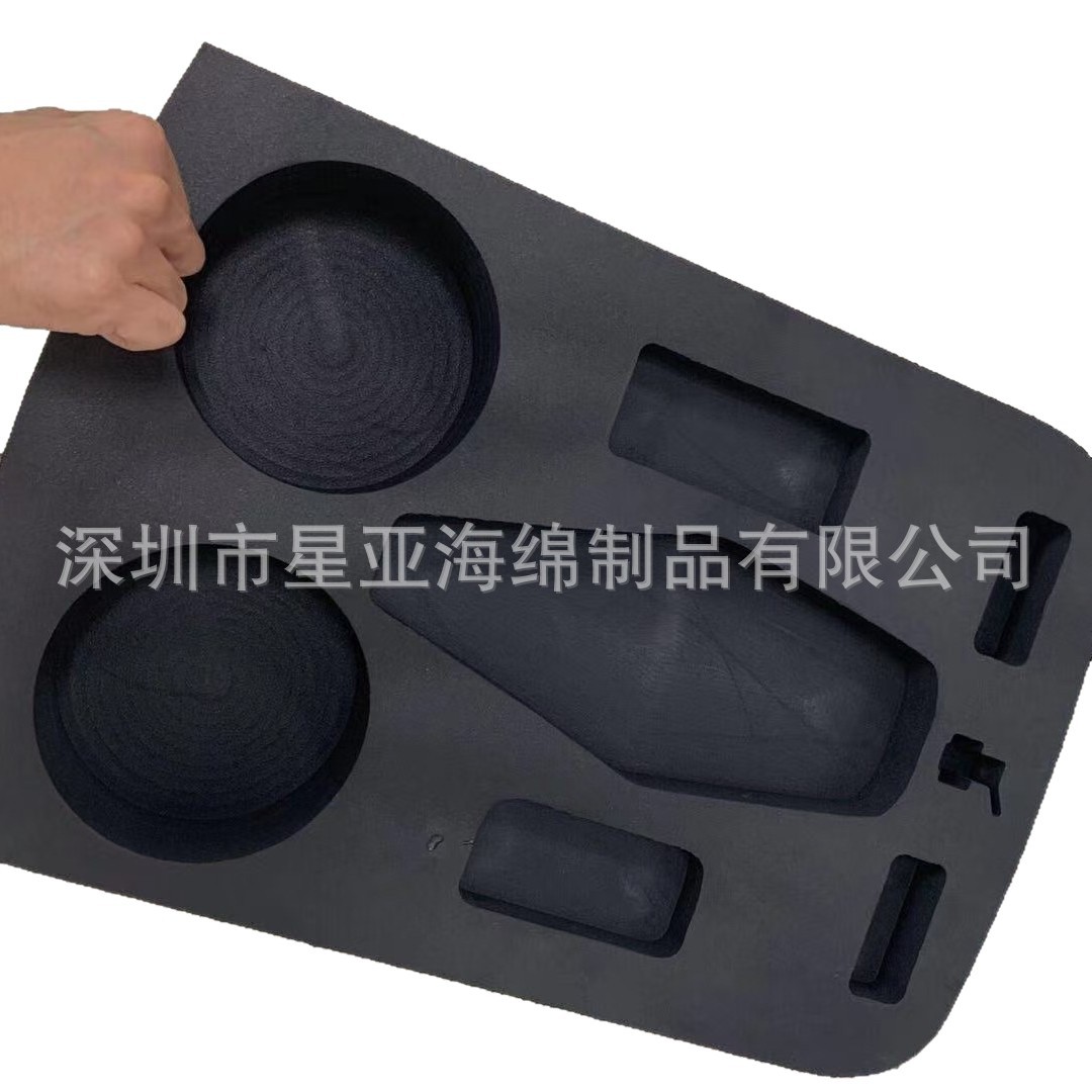 小批量EVA雕刻内衬  蓝色彩色CNC加工内衬成型 泡棉内包装