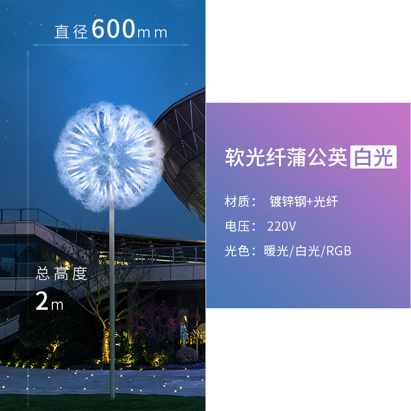 Soft optical fiber 600mm