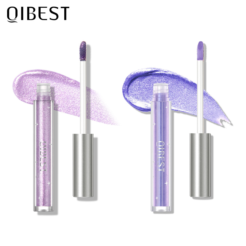 Carina QIBEST Flasher Pearlescent itin blizgus, itin blizgus matinis modifikuotų akių šešėlių skystas rinkinys_voghion.com