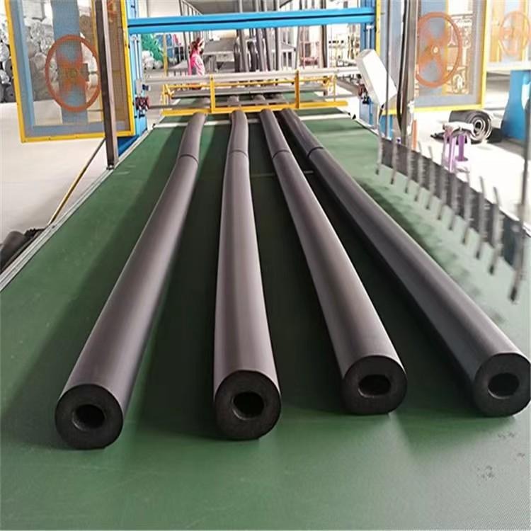 Tubo de plástico de caucho de grado b1 tubo de espuma retardante de llama mayorista aire acondicionado doméstico tubería de alcantarillado tubería esponja anticongelante tubería aislante térmica