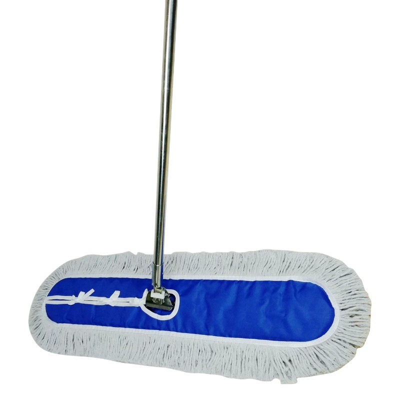 Собственная большая Швабра для пыли плоская большая Швабра длинная хлопковая нить промышленная фабрика отель торговый центр Швабра из впитывающей хлопковой нити