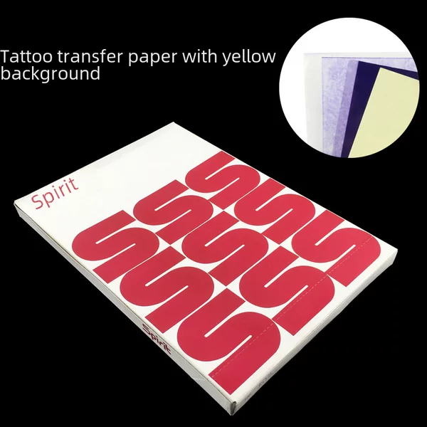 Tattoo Equipment Domestic Quadruple Yellow Base Tattoo Paper Tattoo Transfer Paper Tattoo Printing Paper Tattoo Transfer Machine Cross Border