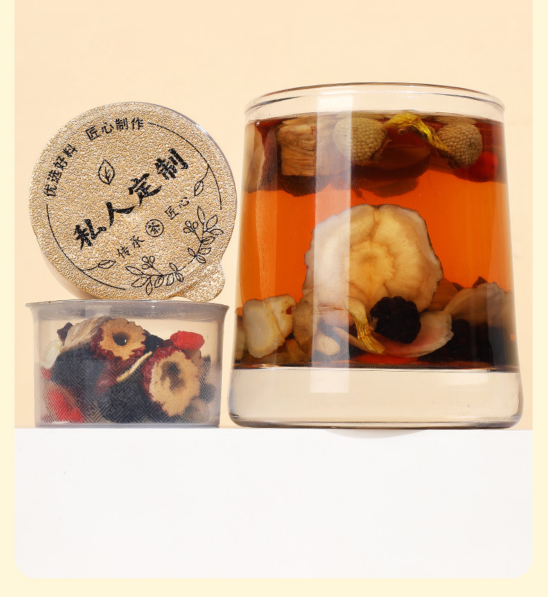 American Ginseng Dendrobium Polygonatum Herbal Tea Bag Blend 15g x 10 Cans 150g preparation