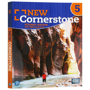American ESL comprehensive primary school textbook Grade 5 student book English Original Version New Cornerstone Grade