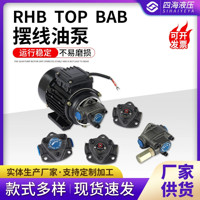 RHB-2.5 трансмиссионный масляный насос Тайвань TOP-12A Циклоидный масляный насос BAB-3 Циклоидный трансмиссионный масляный насос