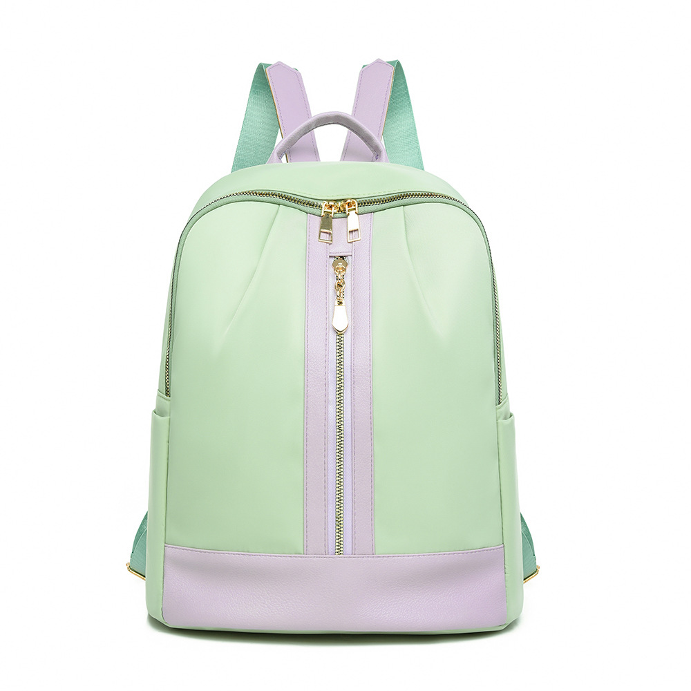 Transfronterizo al por mayor 2024 nuevas damas casuales mochila de tela Oxford moda simple mochila de viaje al aire libre